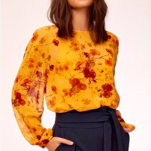 Cairo Gold/Raspberry Wilfred Talmont Bodysuit size Medium - Picture 1 of 5